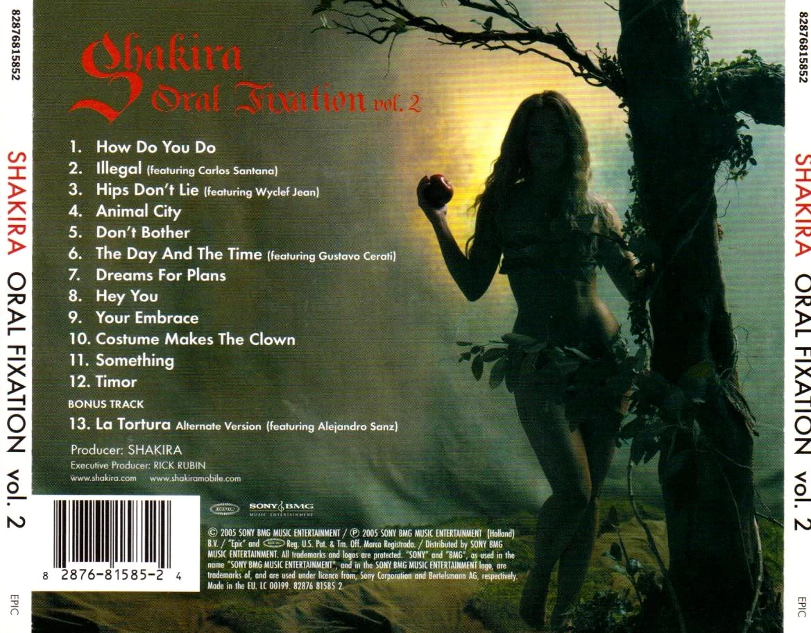 🌿Shakira Oral Fixation Vol.2 – The rare gem missing from your collection! – photo 2